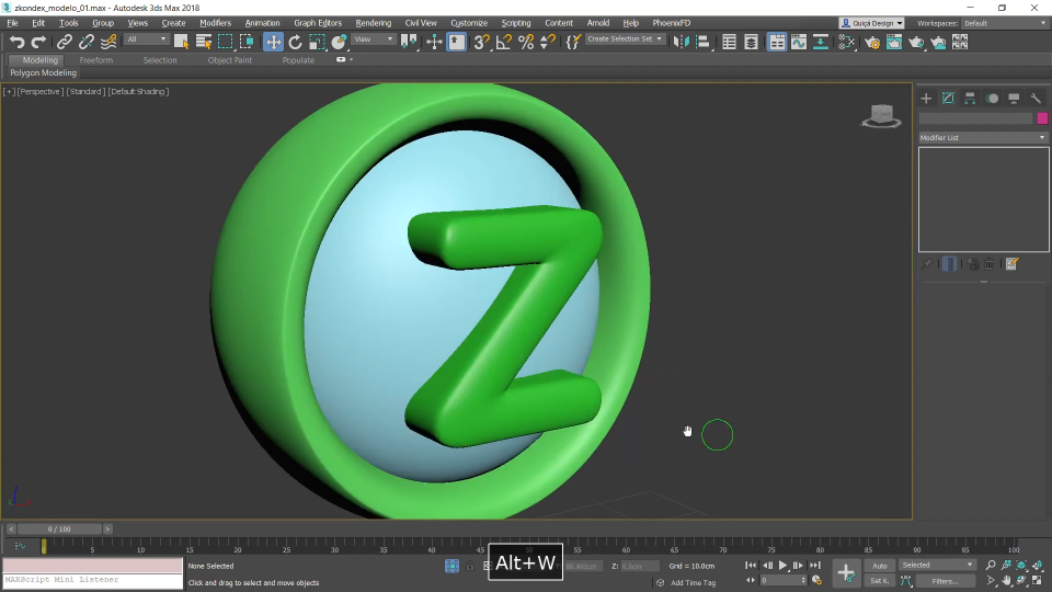 Curso Logo 3D - Módulos